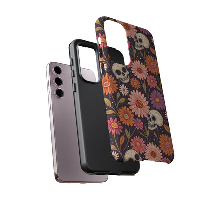Skulls & Fall Florals Samsung Case