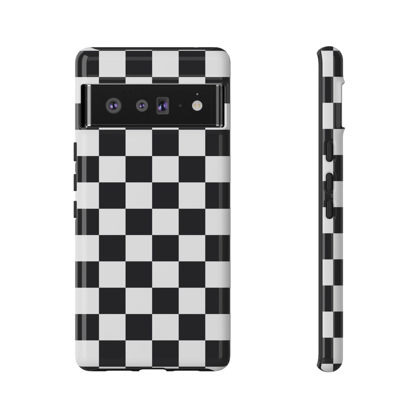 Black & White Checkerboard Google Pixel Case