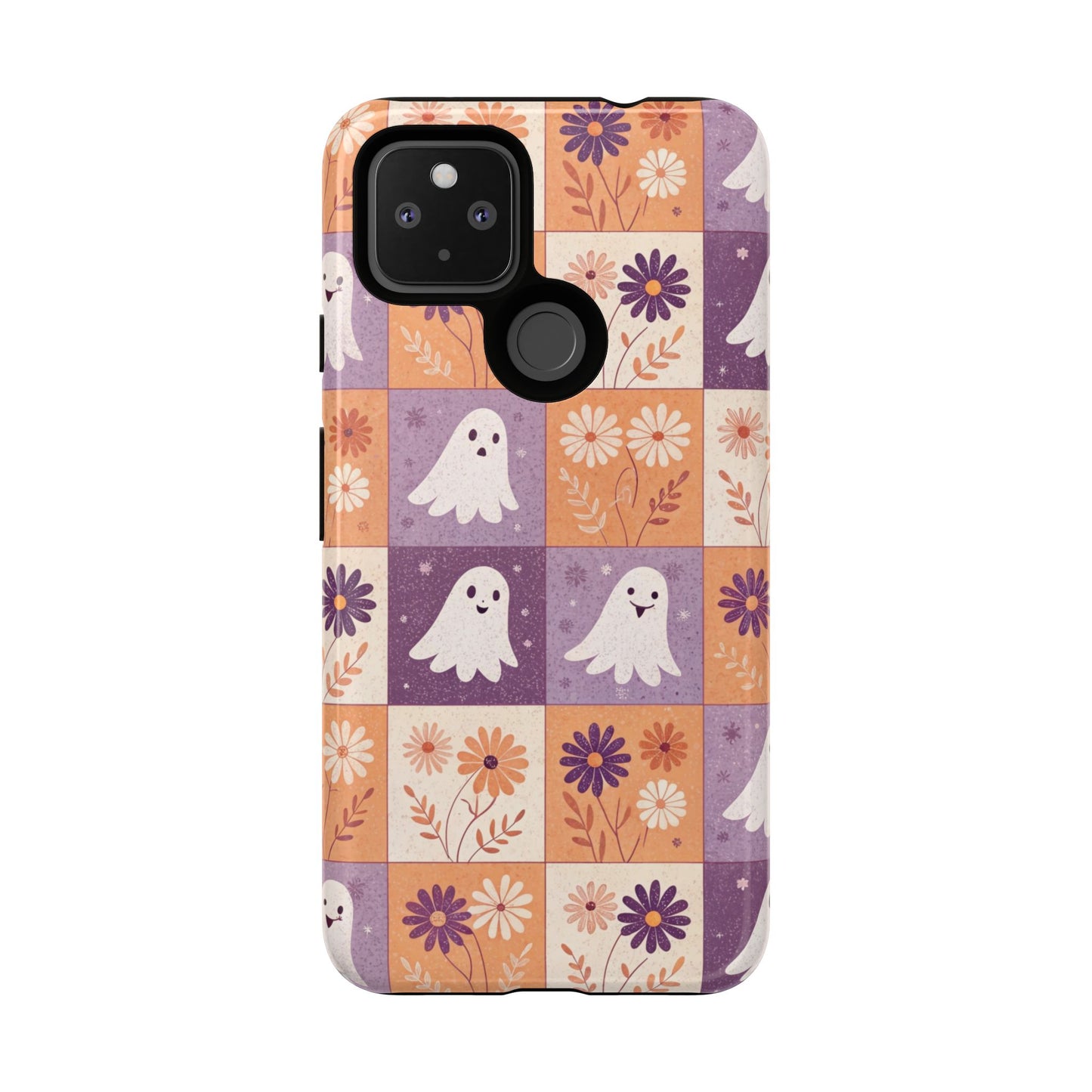 Ghost Floral Checkerboard Google Pixel Case