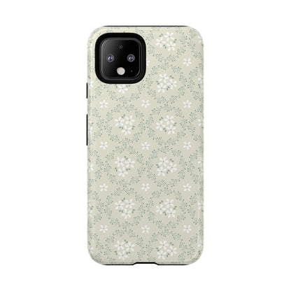 Vintage Daisy Wreath Google Pixel Case