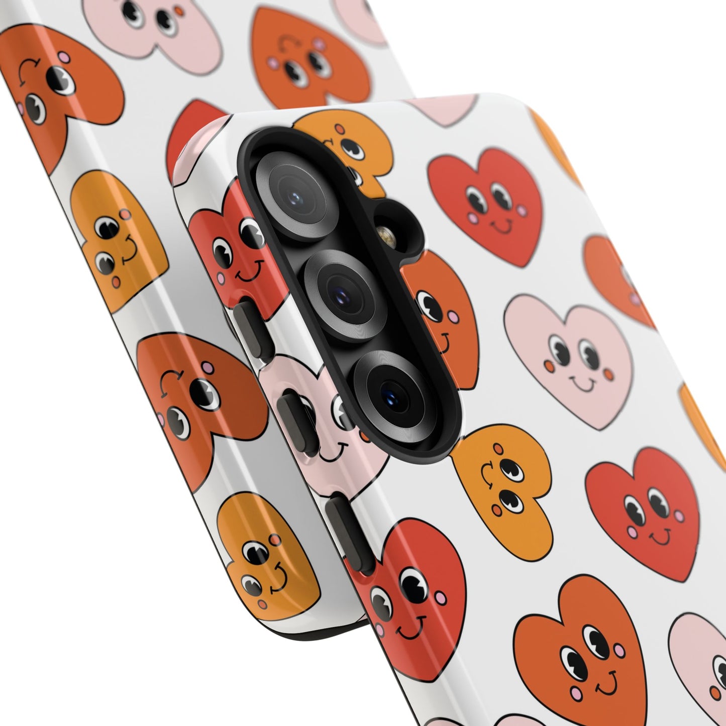 Smiley Heart Faces Samsung Case