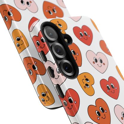 Smiley Heart Faces Samsung Case