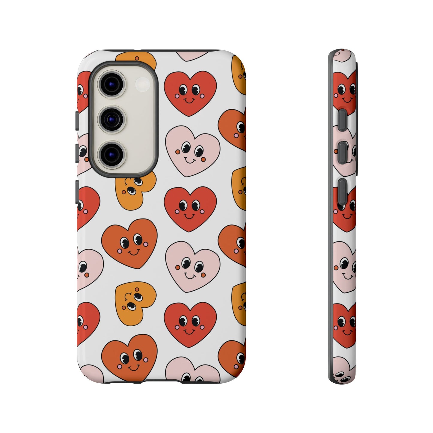 Smiley Heart Faces Samsung Case