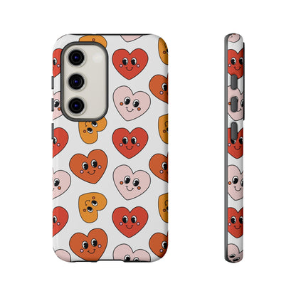 Smiley Heart Faces Samsung Case