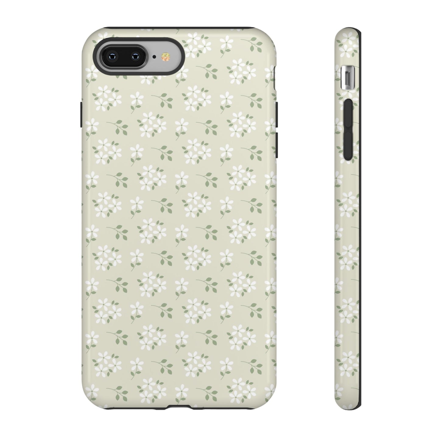 Beige Daisy Bloom iPhone Case