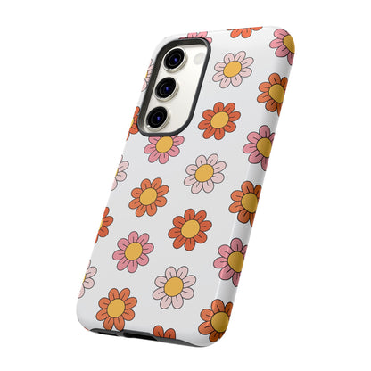 Retro Daisy Samsung Case