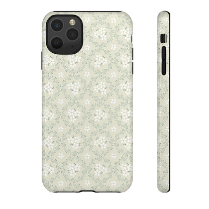 Vintage Daisy Wreath iPhone Case