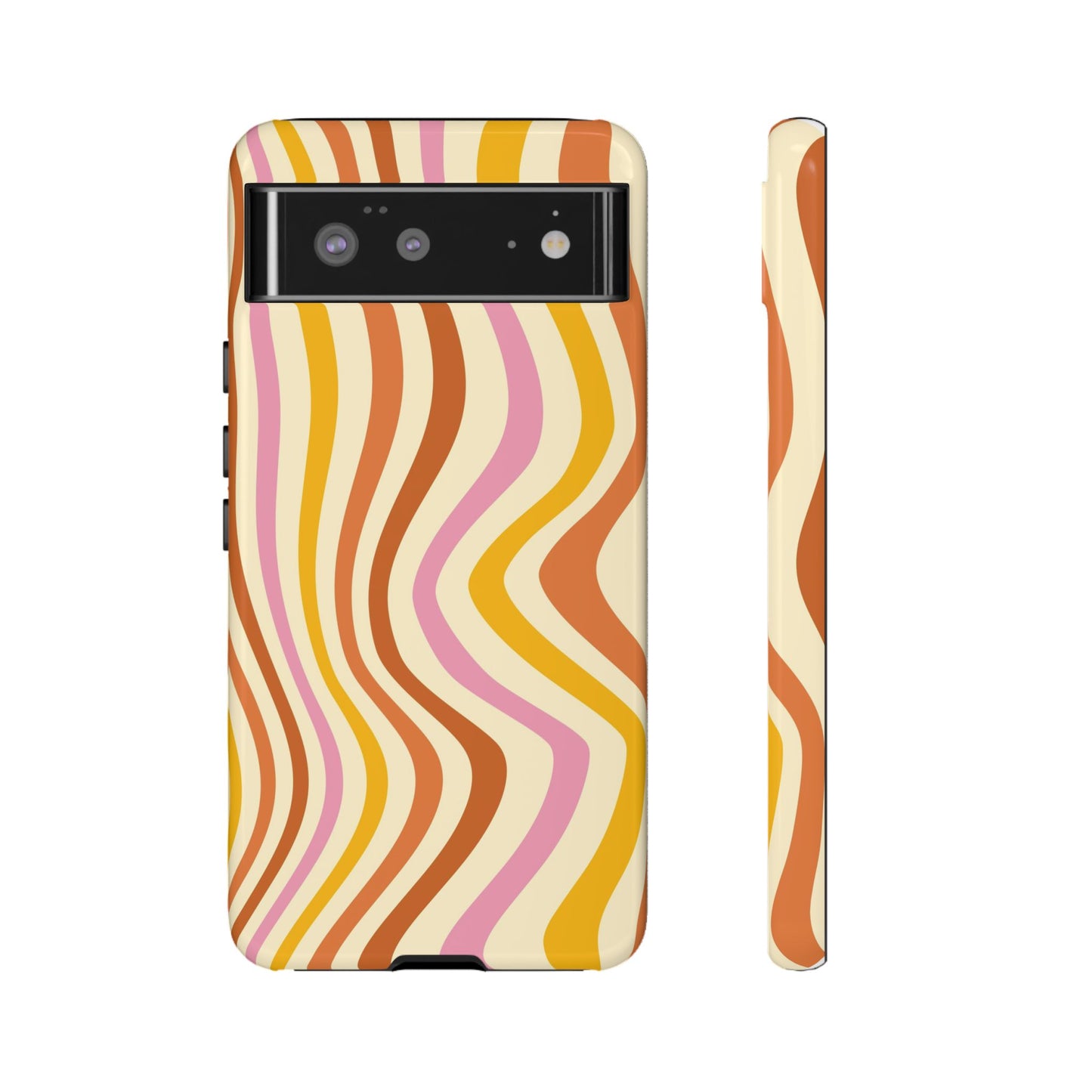 Retro Sunset Wave Google Pixel Case