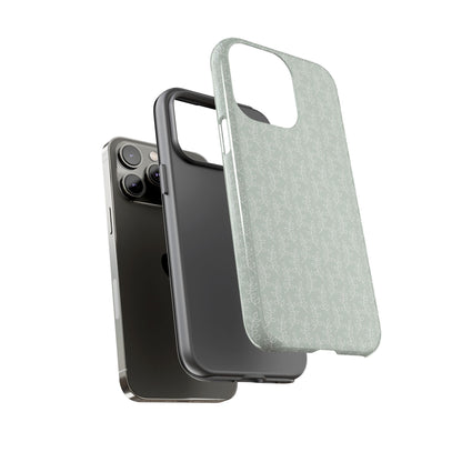 Minimal Leaf Print iPhone Case