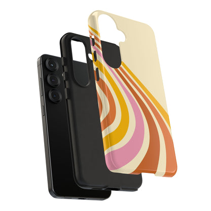 Retro Wave Swirl Samsung Case