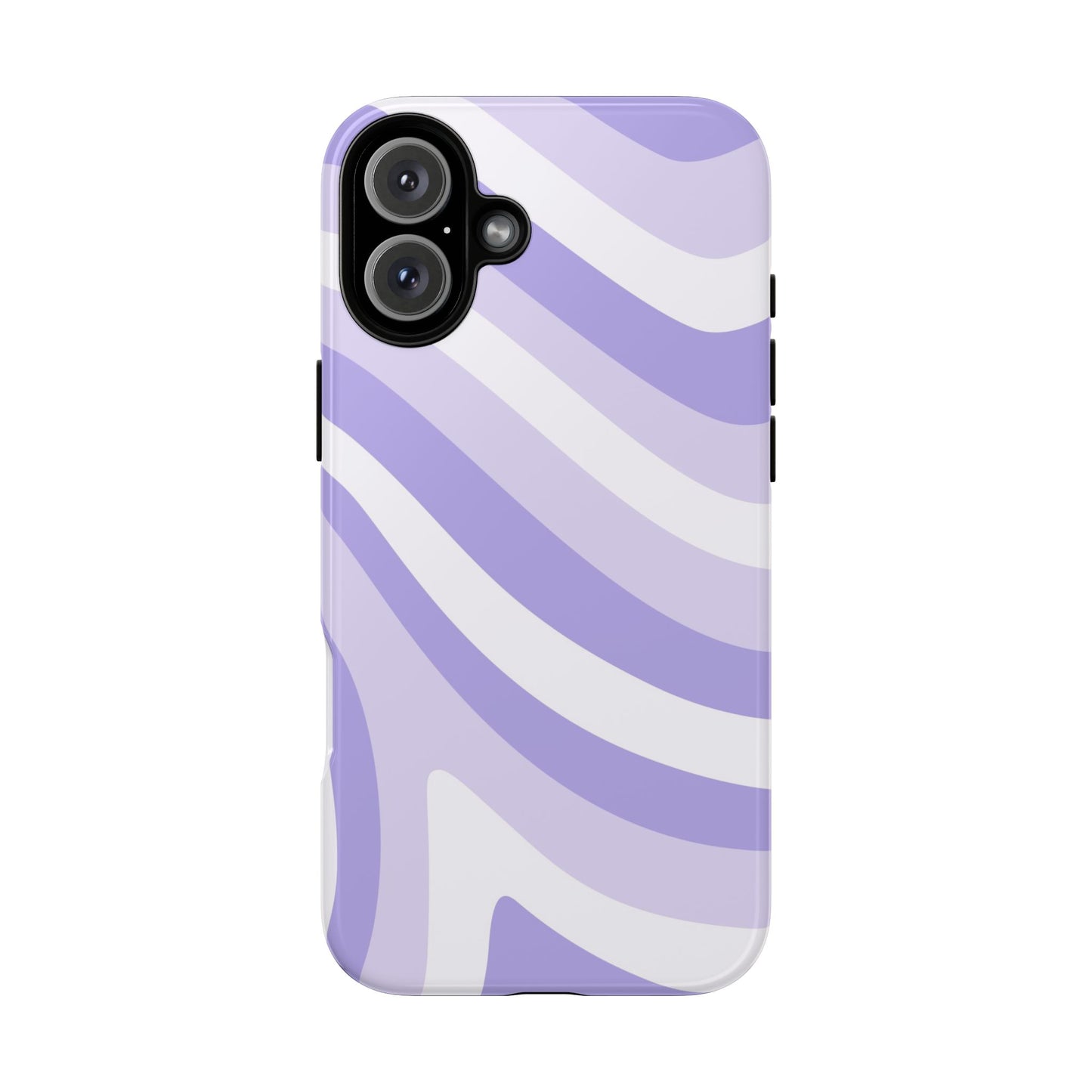 Lavender Wave Abstract iPhone Case