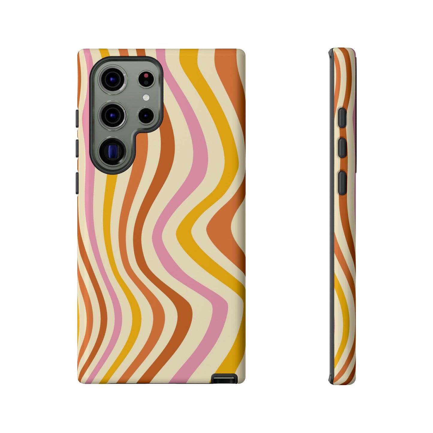 Retro Sunset Wave Samsung Case