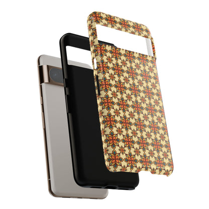 Retro Mandala Floral Google Pixel Case