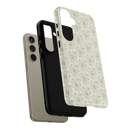 Beige Daisy Bloom Samsung Case