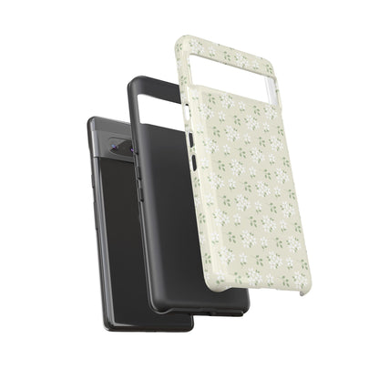 Beige Daisy Bloom Google Pixel Case