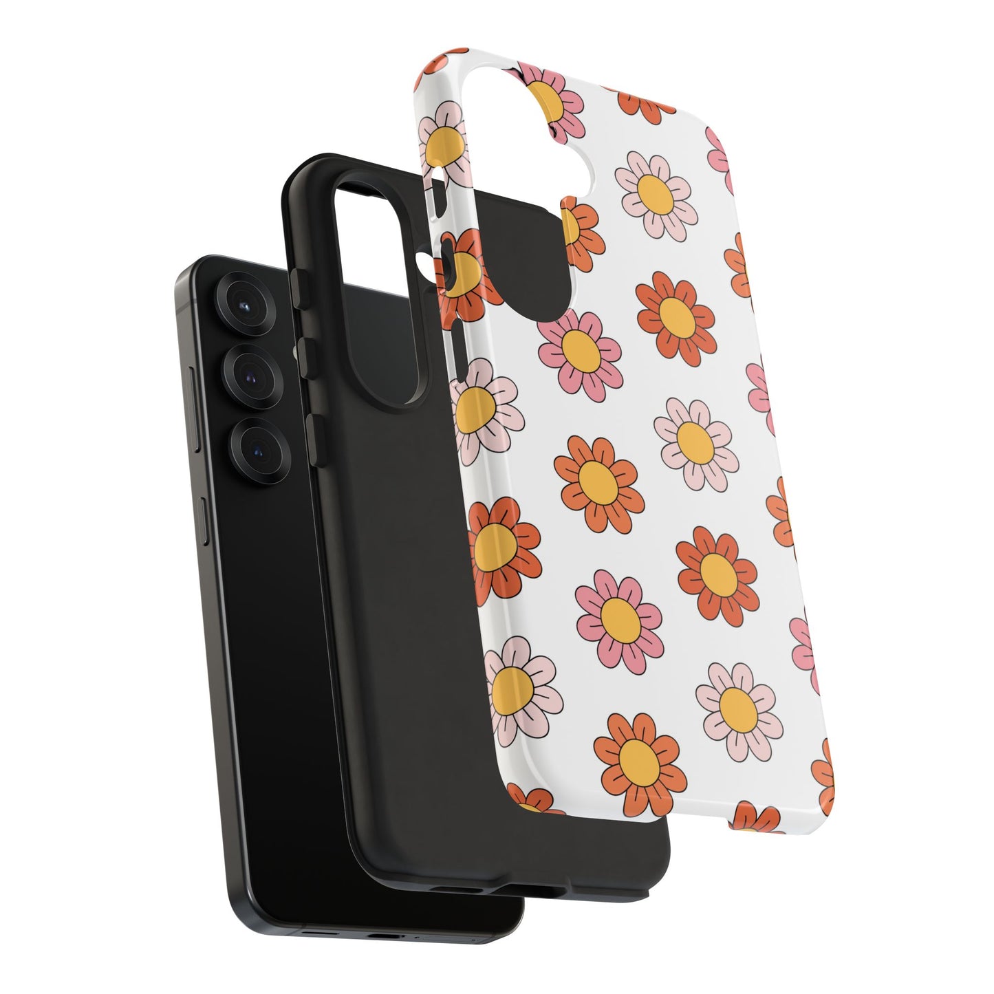 Retro Daisy Samsung Case