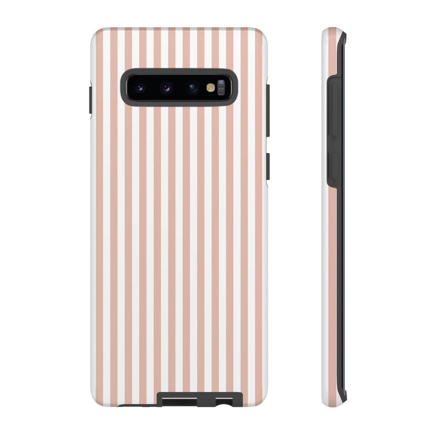 Blush & White Stripe Samsung Case
