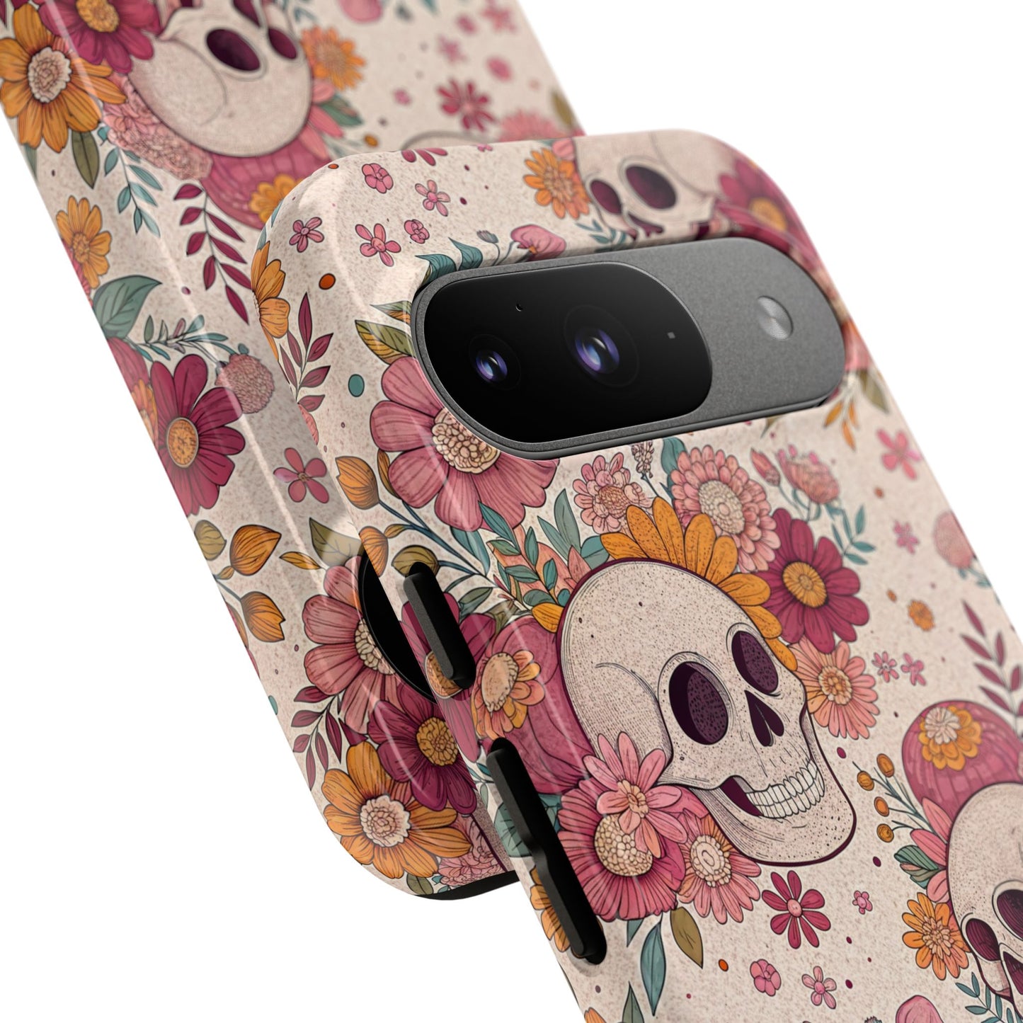 Floral Skull Google Pixel Case