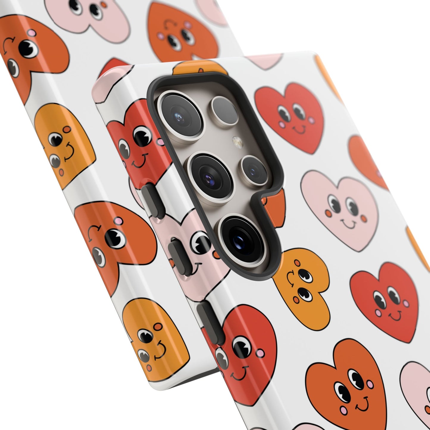 Smiley Heart Faces Samsung Case