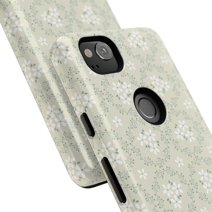 Vintage Daisy Wreath Google Pixel Case