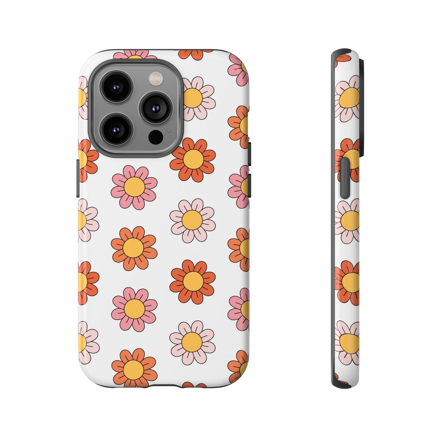 Retro Daisy iPhone Case