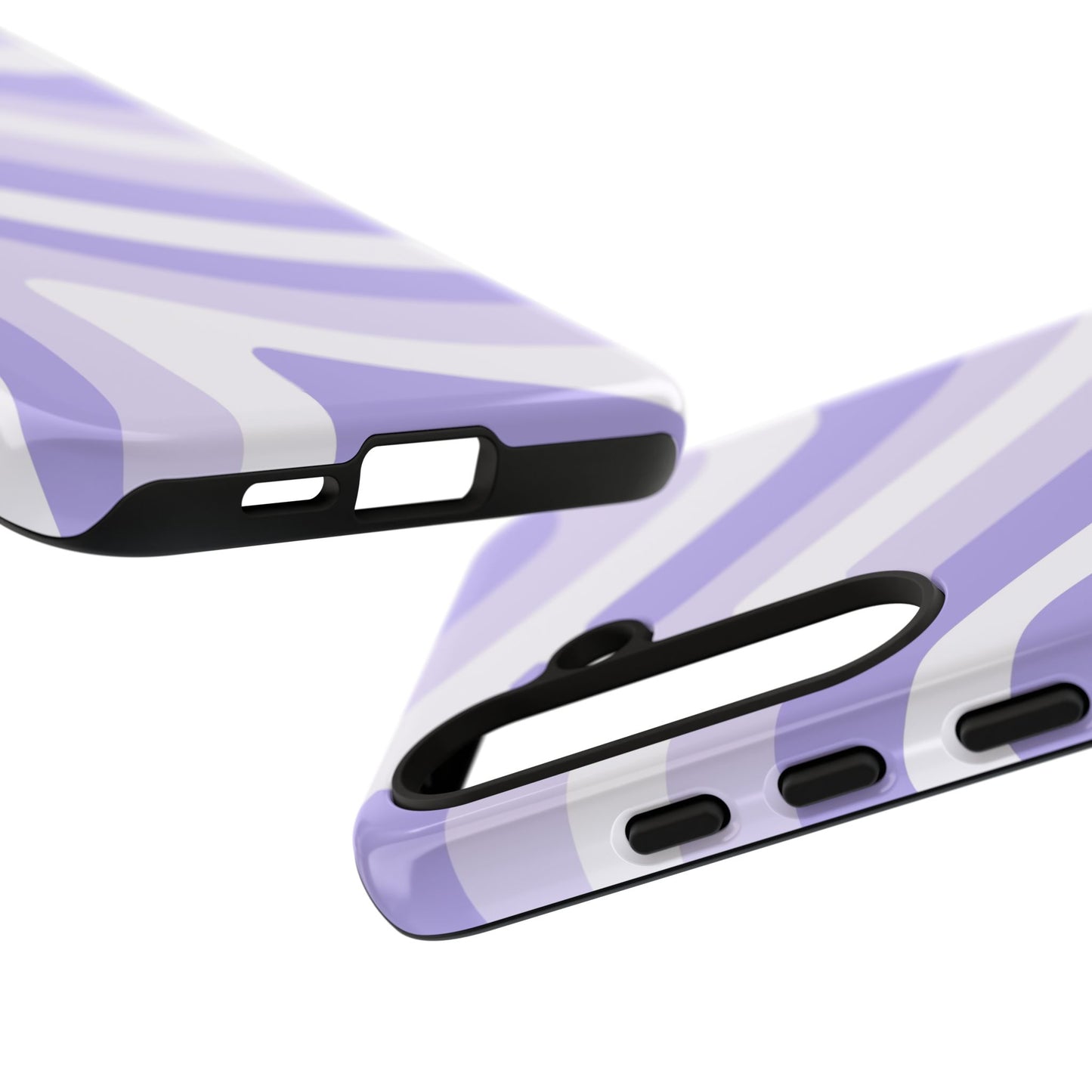 Lavender Wave Abstract Samsung Case