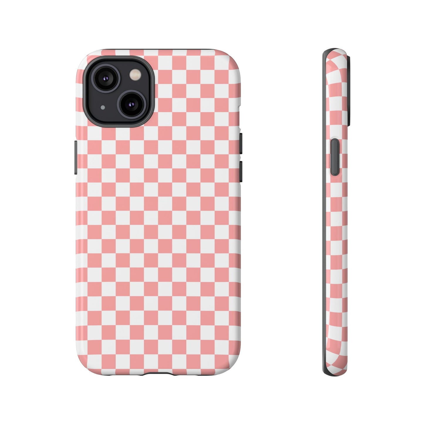 Pink Checkerboard iPhone Case
