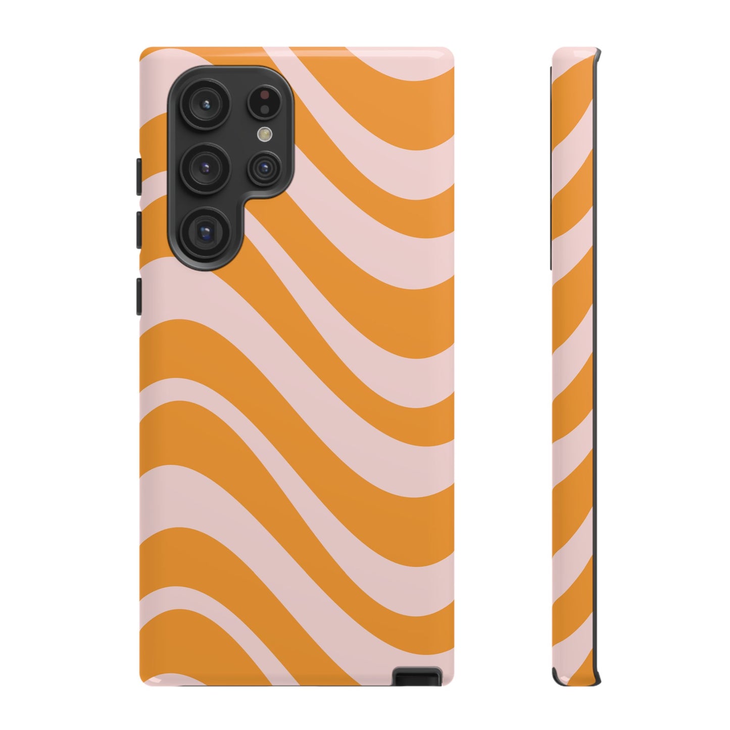 Retro Wavy Stripe Samsung Case