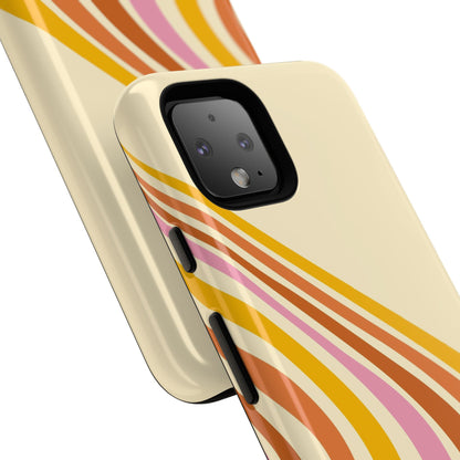 Retro Wave Swirl Google Pixel Case