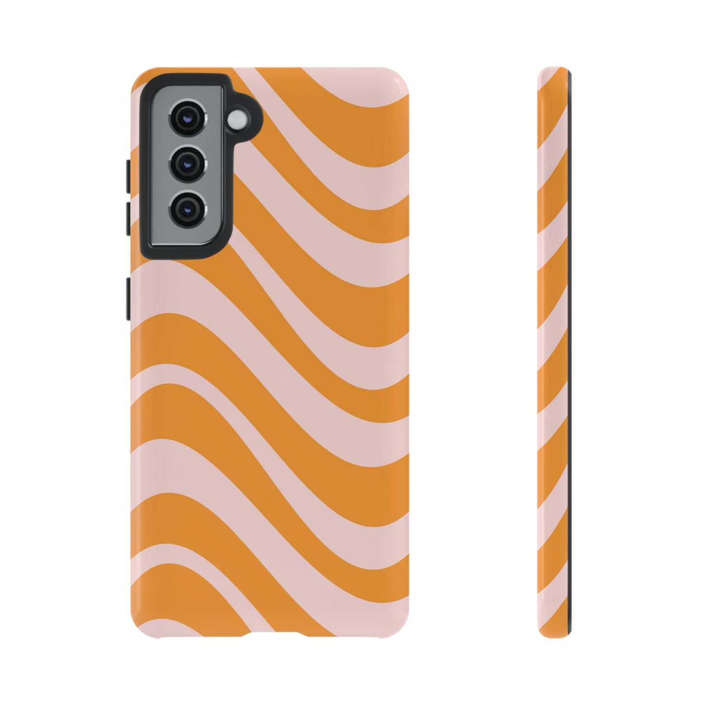 Retro Wavy Stripe Samsung Case