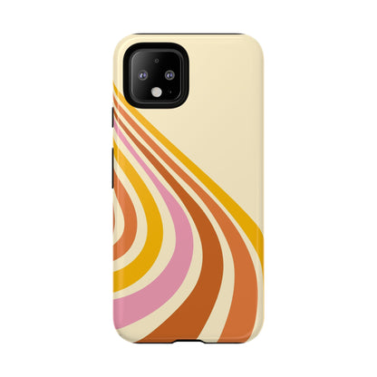 Retro Wave Swirl Google Pixel Case