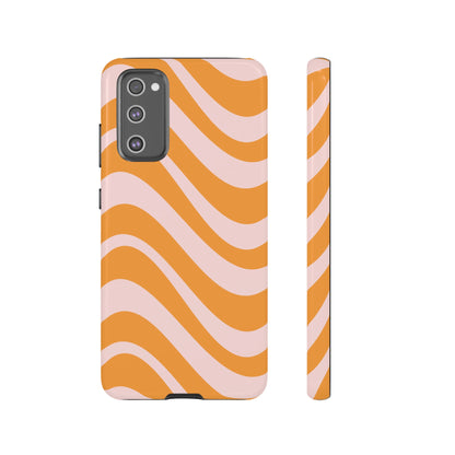 Retro Wavy Stripe Samsung Case