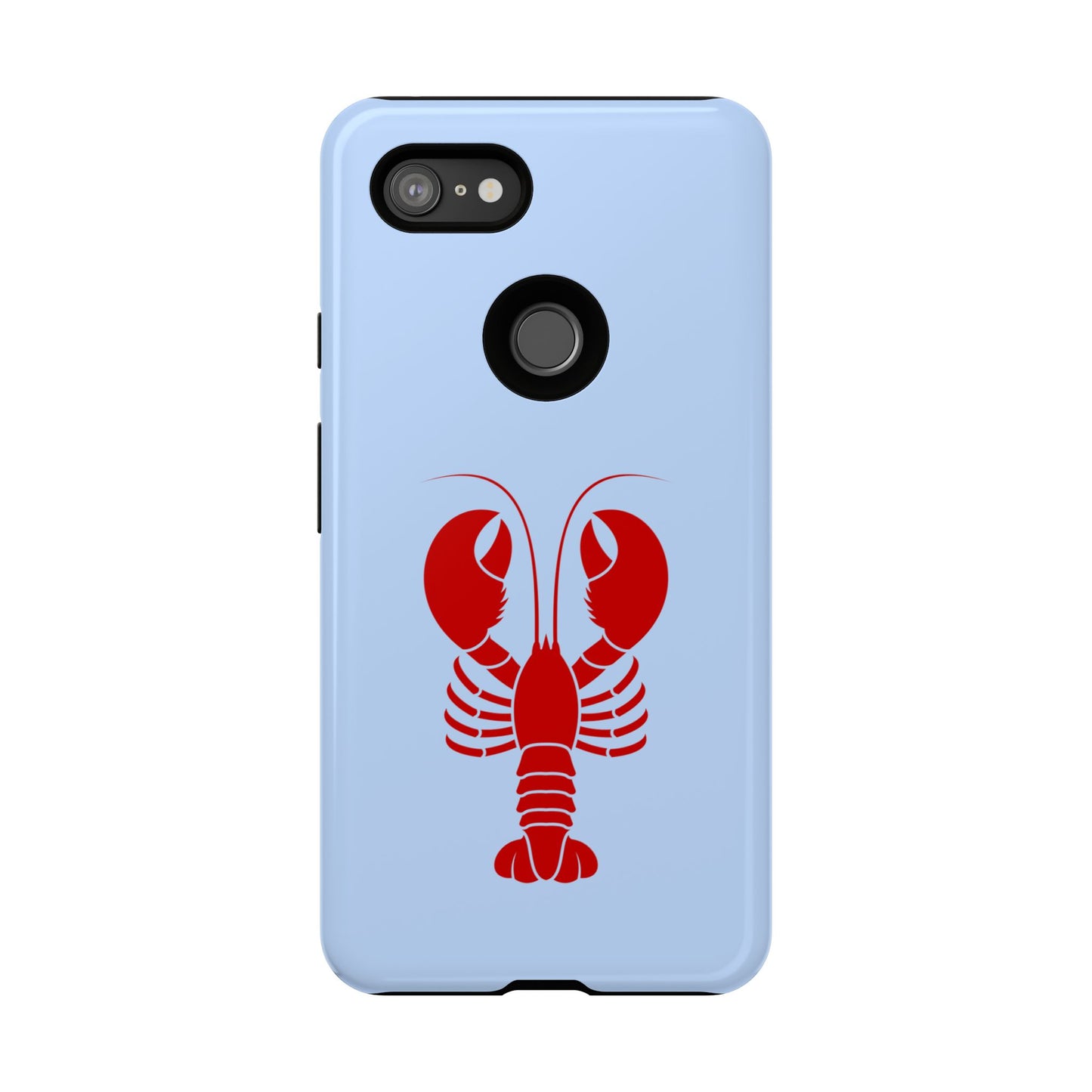 Red Lobster on Sky Blue Google Pixel Case