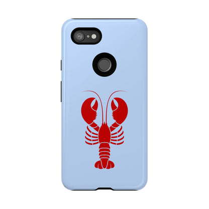 Red Lobster on Sky Blue Google Pixel Case