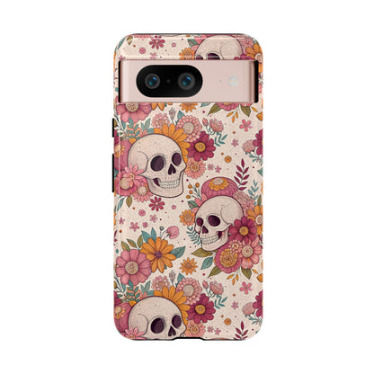 Floral Skull Google Pixel Case