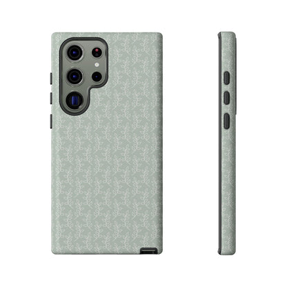 Minimal Leaf Print Samsung Case