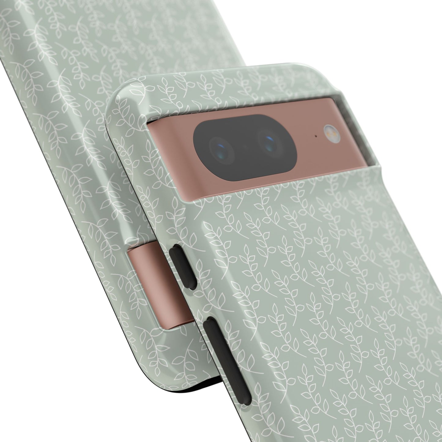 Minimal Leaf Print Google Pixel Case