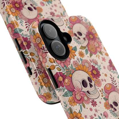 Floral Skull iPhone Case