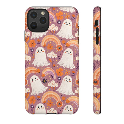 Pastel Halloween Ghost iPhone Case