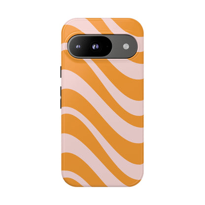Retro Wavy Stripe Google Pixel Case