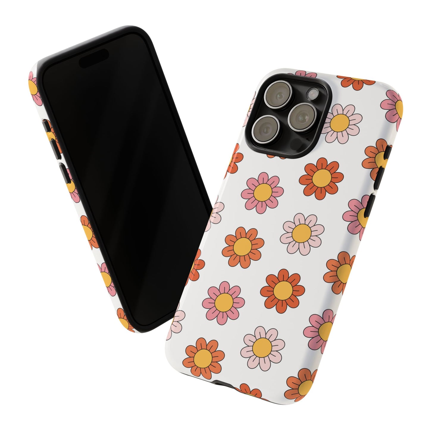 Retro Daisy iPhone Case