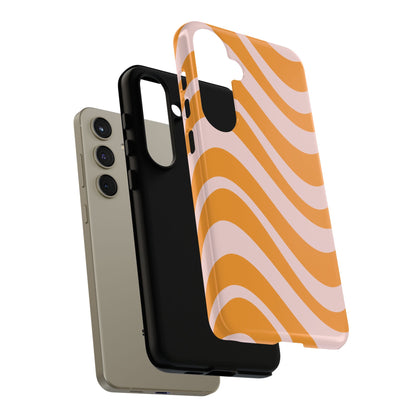 Retro Wavy Stripe Samsung Case