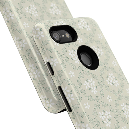 Vintage Daisy Wreath Google Pixel Case