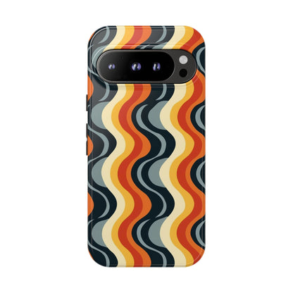 Retro Wavy Stripe Google Pixel Case