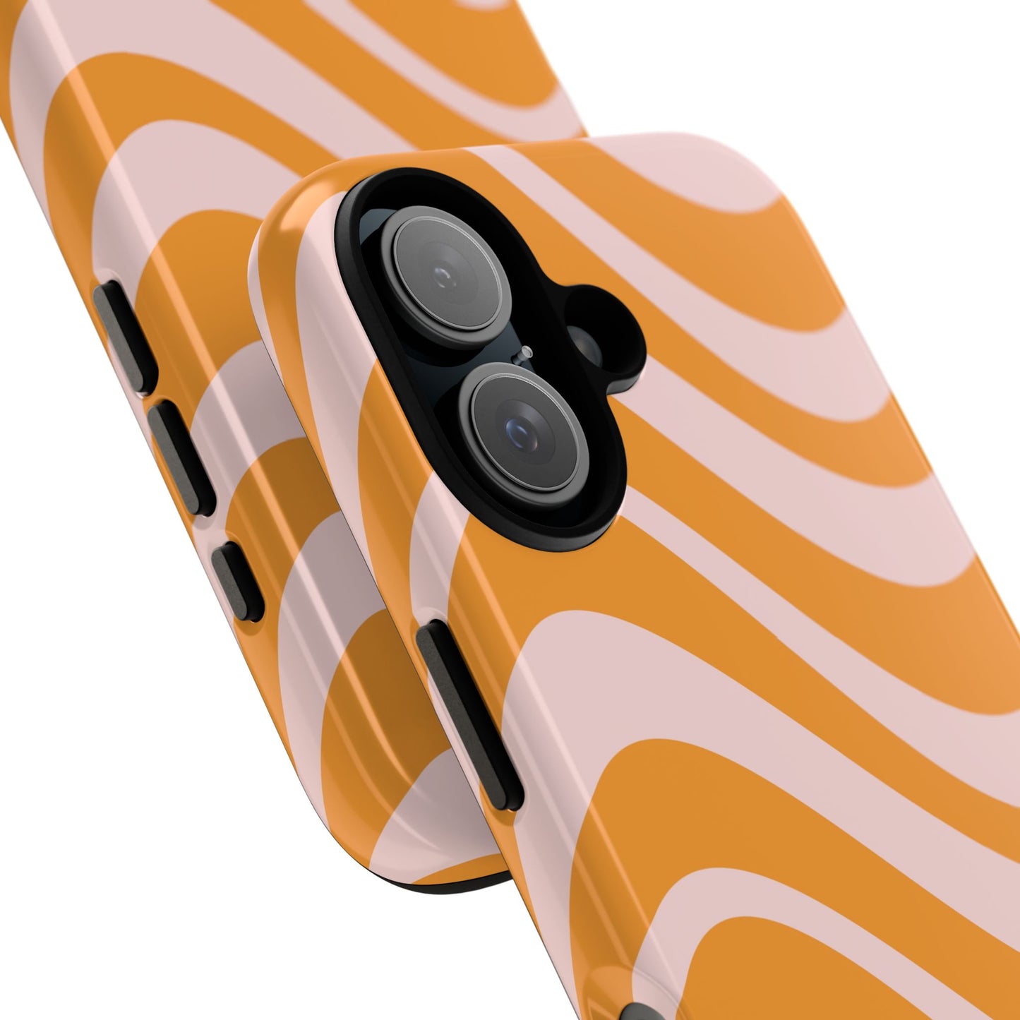 Retro Wavy Stripe iPhone Case
