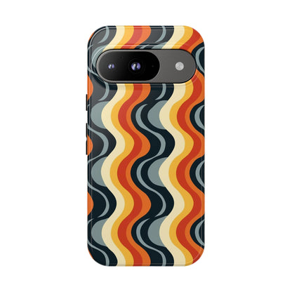 Retro Wavy Stripe Google Pixel Case