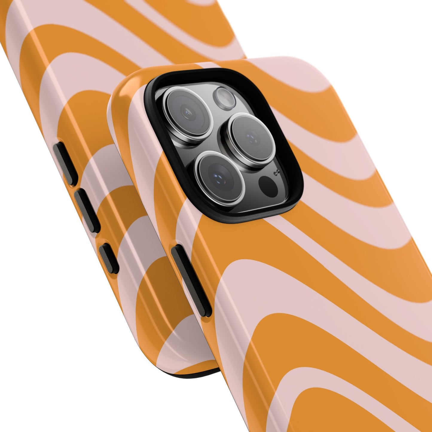 Retro Wavy Stripe iPhone Case