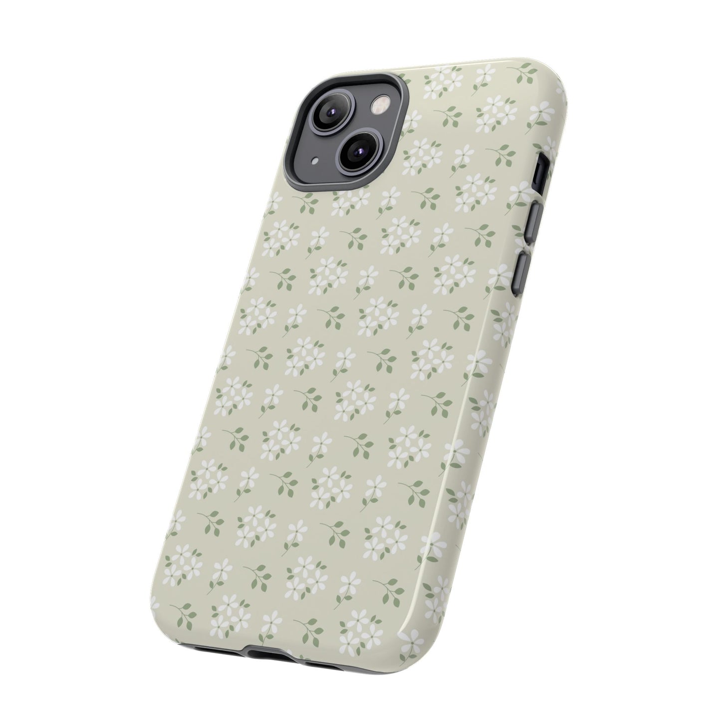Beige Daisy Bloom iPhone Case