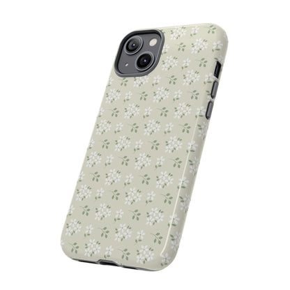 Beige Daisy Bloom iPhone Case