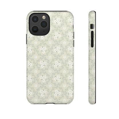 Vintage Daisy Wreath iPhone Case